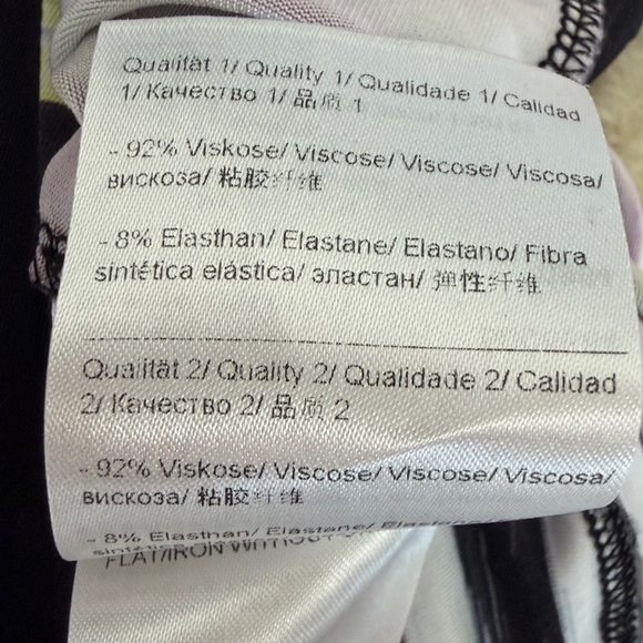 Escada Multi-Color Graphic Print Blouse - Picture 6 of 6